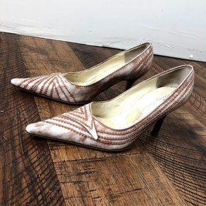 TONY BIANCO Pointed Toe textured leather shoe 5